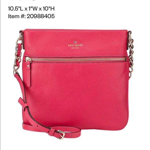 Kate Spade New York Cobble Hill Ellen Cross Body deep pink - Picture 1 of 13